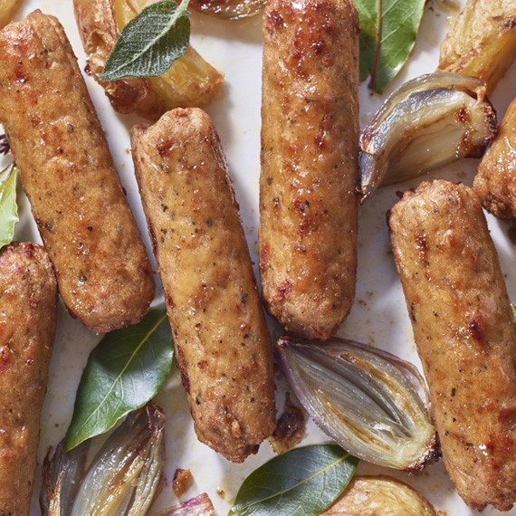 Vegan Lincolnshire Sausages