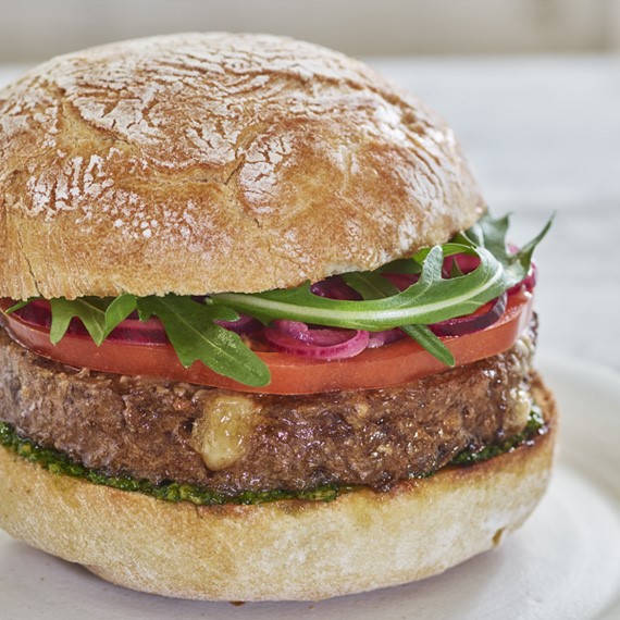 Vegetarian Mozzarella 1/4lb Burgers